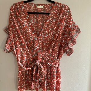 Floral printed blouse